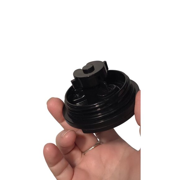 Starbucks 16oz Orange Geometric Travel Tumbler With Black Twist Lid - Picture 6 of 7